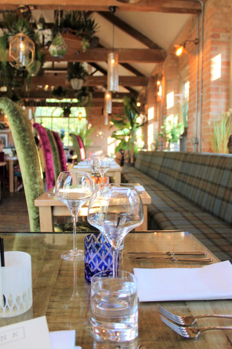 Dining at The Fuel Tank Belvoir Castle The Travels of Mrs B