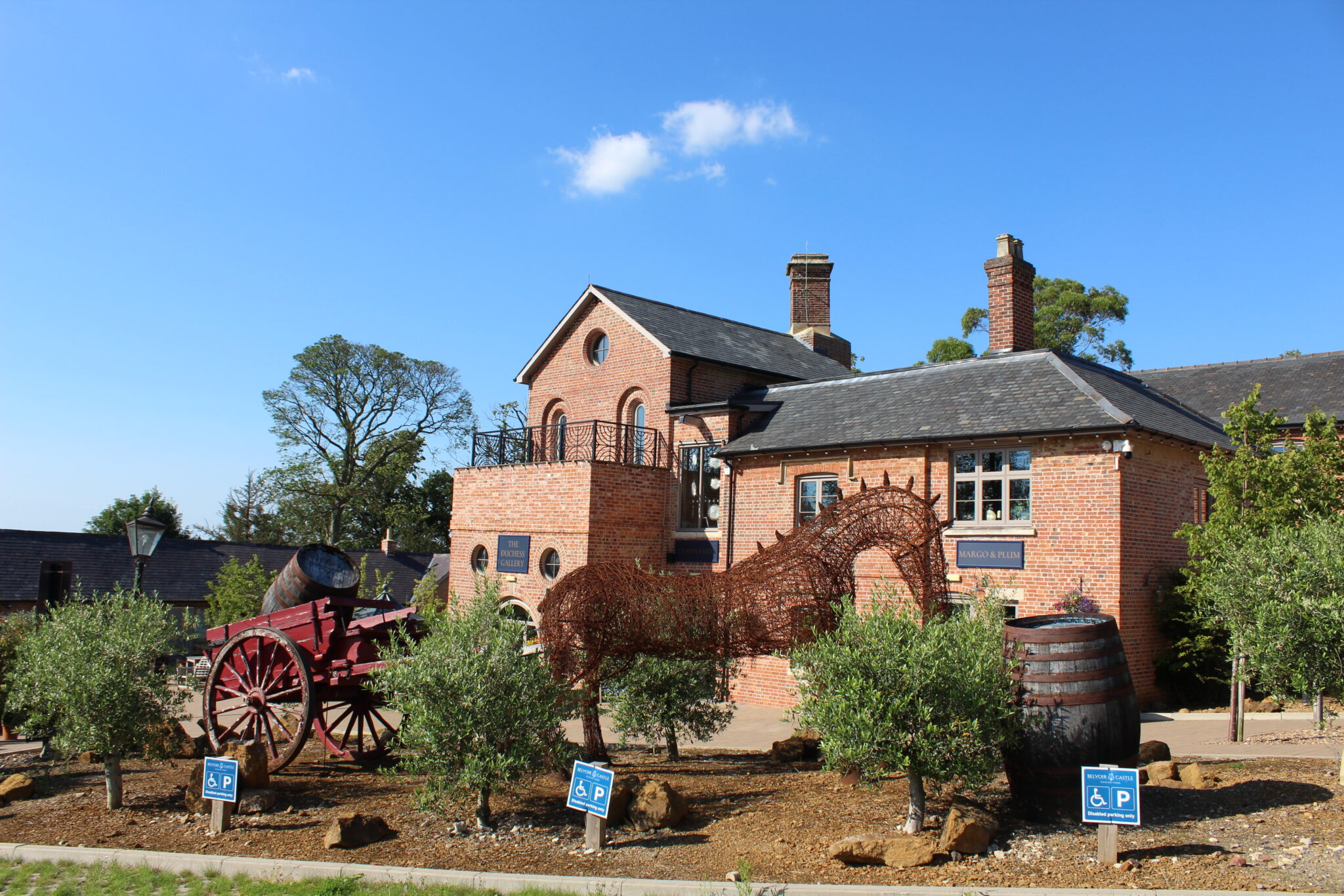 Dining at The Fuel Tank Belvoir Castle The Travels of Mrs B